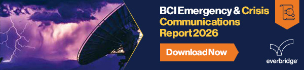 Download the BCI Emergency & Crisis Communications Report 2026 Sponsored by Everbridge