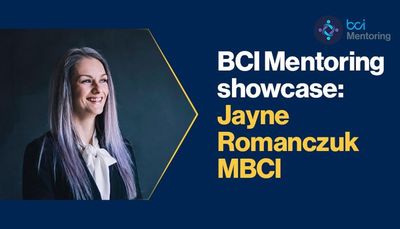 Mentoring showcase: Jayne Romanczuk MBCI | BCI