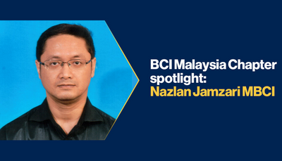 BCI 马来西亚分会聚焦：Nazlan Jamzari MBCI