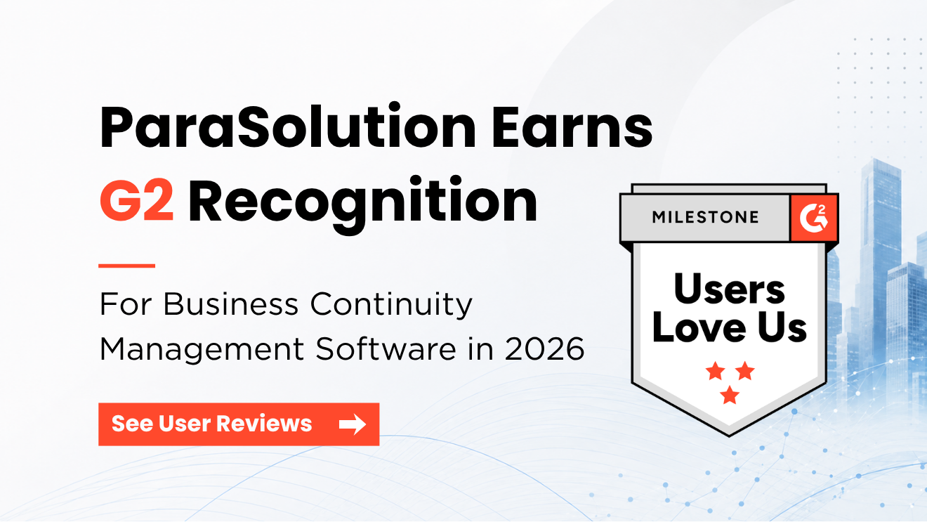 ParaSolution Recognized as a High Performer on the G2 Grid® for Business Continuity Management Software