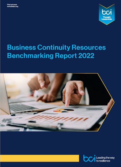Business Continuity Resources Benchmarking Report 2022