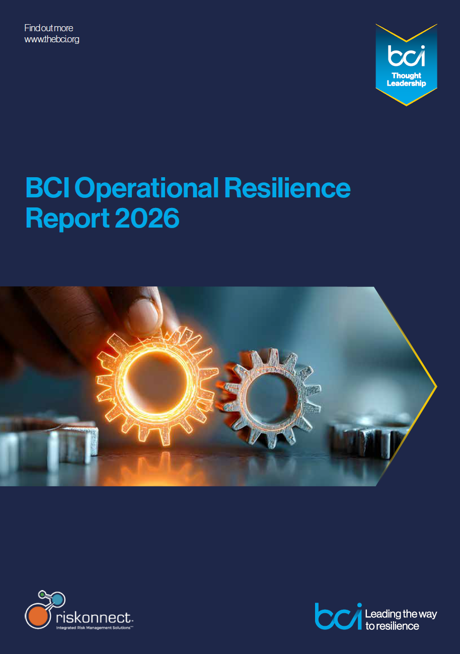 Cover - BCI Operational Resilience Report 2026