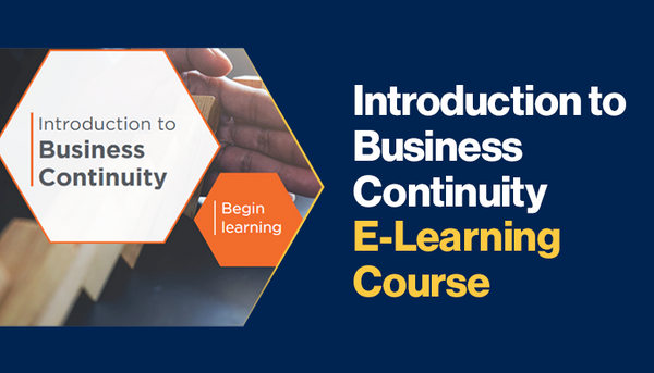 Introduction to Business Continuity E-Learning Course