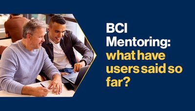 BCI Mentoring: what have users said so far? | BCI